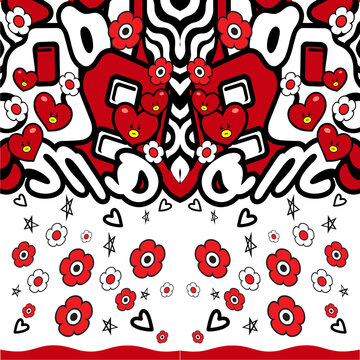 TEXTILE RED ABSTRACK.eps