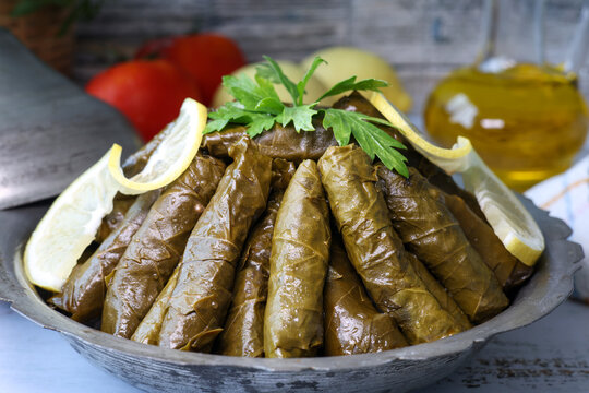 yaprak dolma sarma delicious stuffed grape leaves with rice