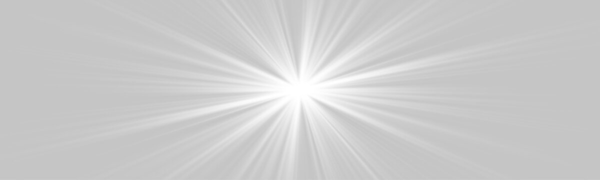 Png glowing white starburst, golden star light, and radiant sun on transparent background. Sparkle, lens flare, starlight, sunlight rays, brilliant glare. Vector illustration.