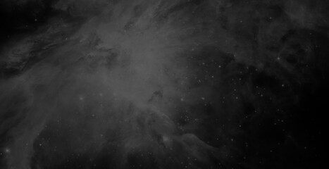 Monochrome outer space starfield spiral galaxy background  © ShadOw