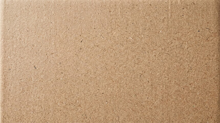 Fototapeta premium Textured brown cardboard surface close‑up