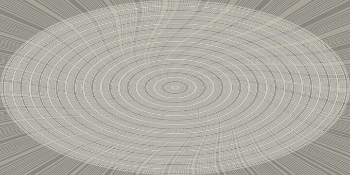 Abstract circular vortex pattern in sepia tones