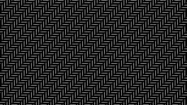 Black and White Metal Herringbone Seamless Pattern 4K
