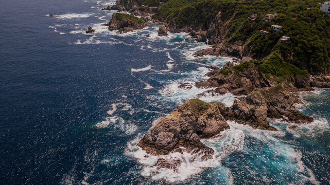 Aerea Espinazo del Diablo, Puerto &Aacute;ngel, Oaxaca