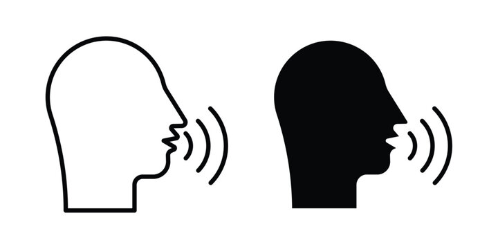 Voice recognition icon