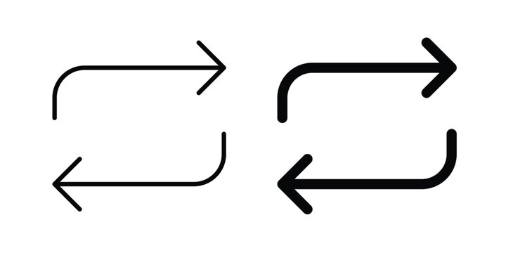 Arrows repeat icon