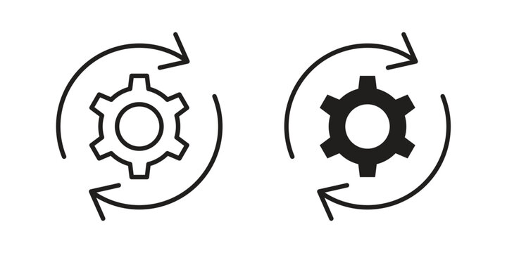 Continuous changes icon