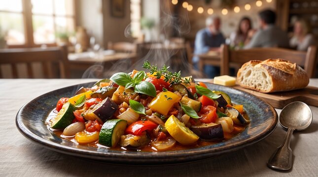 Ratatouille stew of summer veget