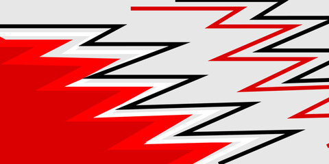 racing stripes red flash decals car © Uwit