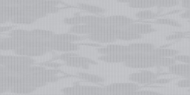 Gray Urban Camouflage Tile Pattern With Pixel Grid Texture For Background And Design