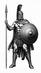 Fototapeta premium romano, caballero, medieval, armadura, espada, robot, soldado, guerrera, belico, historia, metal, 3d, casco, fantasía, estatua, antiguas, futura, mujer, arma, ilustración, ficción, seguridad, aislada
