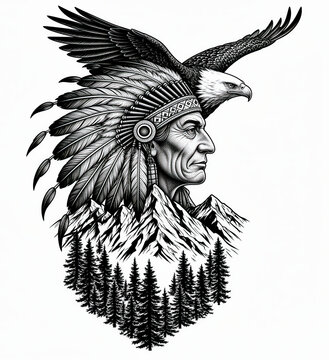 apache, cara roja, cara, viejo, administrar, negro, arte, mujer, gente, persona, ilustraci&oacute;n, estatua, bocetos, antiguas, zombi, blanco y negro, antifaz, ind&iacute;gena, expresiones, vector, calavera, tatua