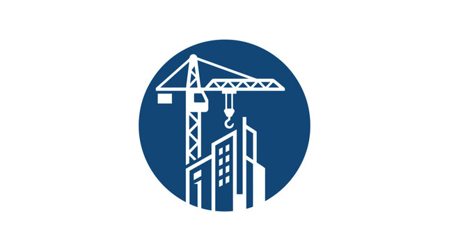 Construction Crane Building Site Equipment.
