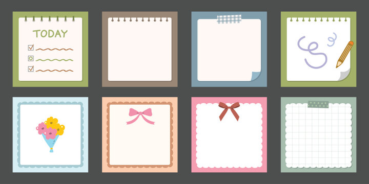 Decorative Label, Frame and Card Template Vector Collection