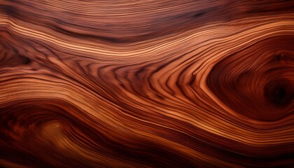 Fototapeta premium A Close Up Captures The Textured Beauty Of Rich Mahogany Wood Revealing The Natural Grain And Warm Hues Of The Material
