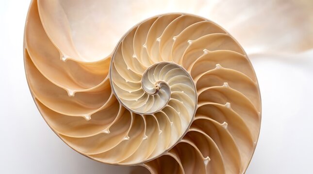 Nautilus Shell Spiral Golden Ratio Nature Mathematics