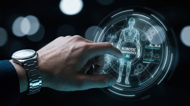 Hand holding holographic glowing disk displaying context stacking technology concept for data processing and AI performance