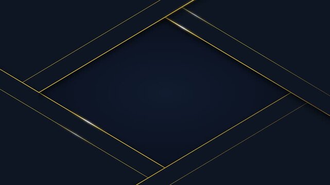 Seamless Looping Luxury Diamond Geometry -  Navy Motion Background 4K 60fps