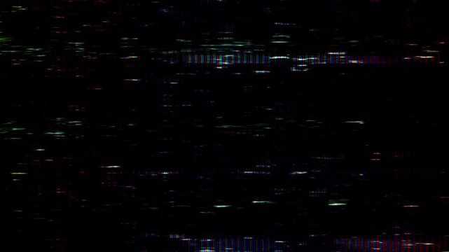 VHS Style Analog Noise Background Material