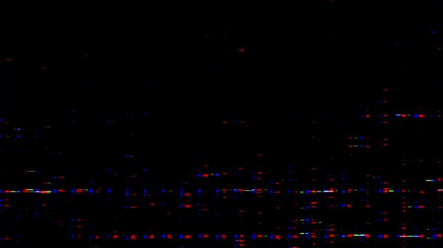 VHS Style Analog Noise Background Material