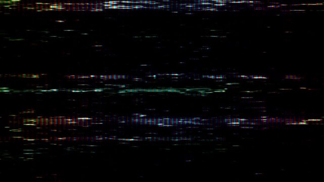 Glitch and noise effects. Broken LCD screen image