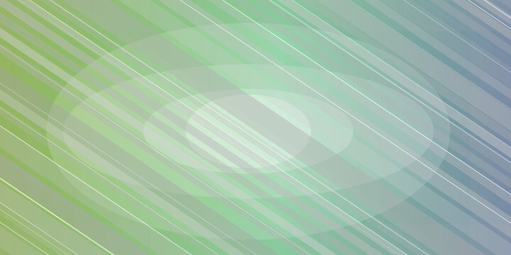 Abstract background featuring diagonal lines and soft overlapping elliptical shapes in gradients of green blue and light grey colors.