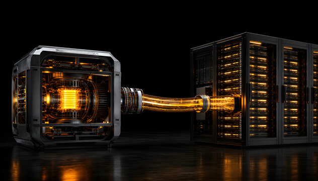 Steady clean power flowing into server infrastructure