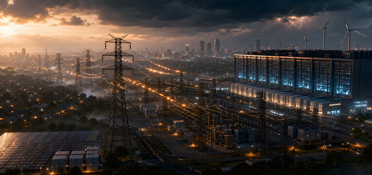 AI power crunch straining the modern electric grid