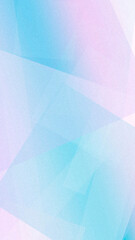 Fototapeta premium A soft blend of pastel blue and pink with subtle grain and geometric planes creates a dreamy, artistic background for social covers and ads.