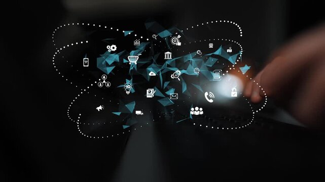 Digital business ecosystem integrating multiple business, ecosystem, and technology elements in a seamless digital network Marrow