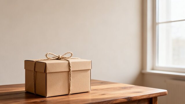 Kraft box Paper box Cardboard Twine Ecommerce packaging Mailer box ...