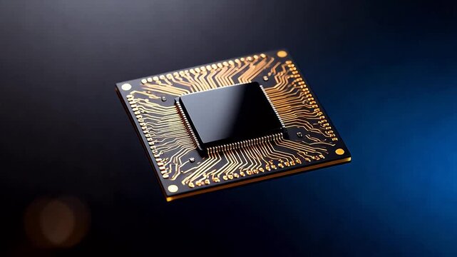 Microchip with circuit board