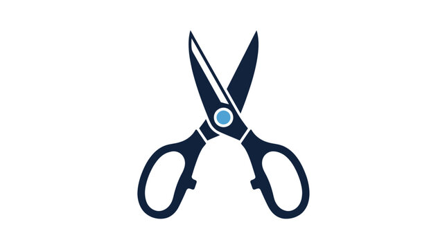 Sharp garden shears illustration for pruning and trimming.