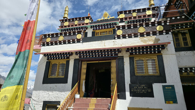Key Monastery Prayer Hall Entrance