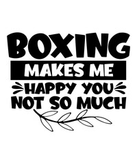 Fototapeta premium boxing SVG design 