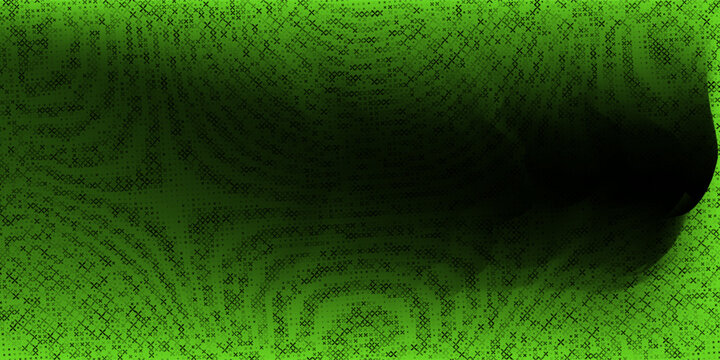 Green bitmap effect background. Gradient green pixel pattern. Retro 8bit art. Glitch dither design for retro arcade or digital wallpaper. Vector creative concept