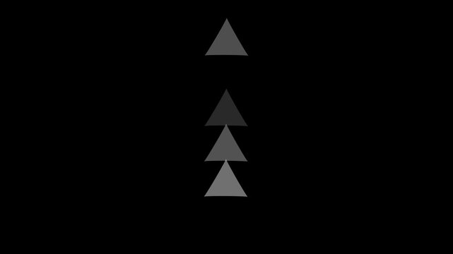 five Neon white upward Arrows Stacked on Black Background Animation upward Arrow Arrow Green Arrow Neon Arrow. up Arrow Animation with Dynamic Motion for User Interface and Web Design.