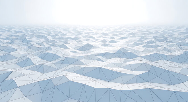 Abstract geometric landscape of low poly mountain terrain with mountain landscape abstract geometric background minimalist topography structure futuristic environment illustration