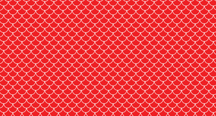 abstract white fish scale pattern vector art can be used print, cover, background, banner, poster. © shajada