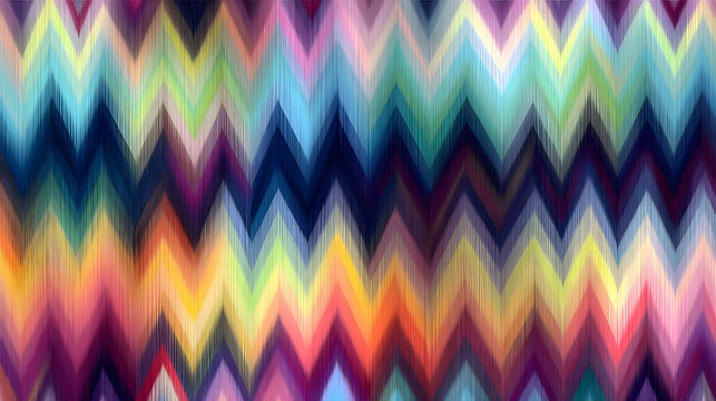 abstract colorful chevron background