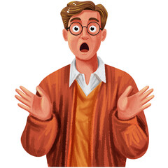 a man is shocked expression © VALUEINVESTOR