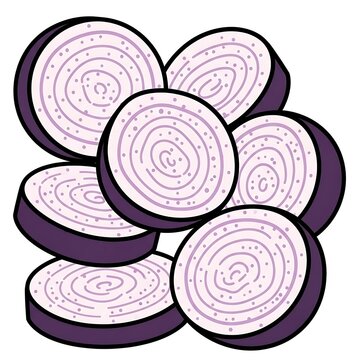Purple floral pattern seamless texture design.