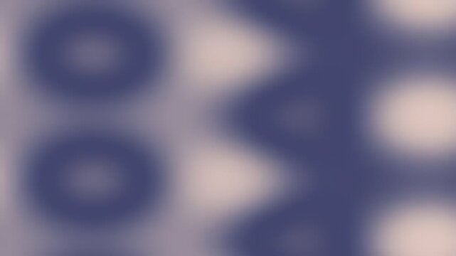 Abstract geometric pattern with circular and zigzag shapes in blue tones