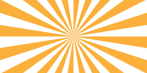 Minimal sunrise radiate striped wave geometric circus light Colorful sun rays sunburst pattern background. Sunburst background vector illustration pattern beam rays. © armans