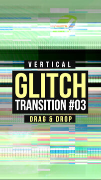 Vertical Glitch Transition 03