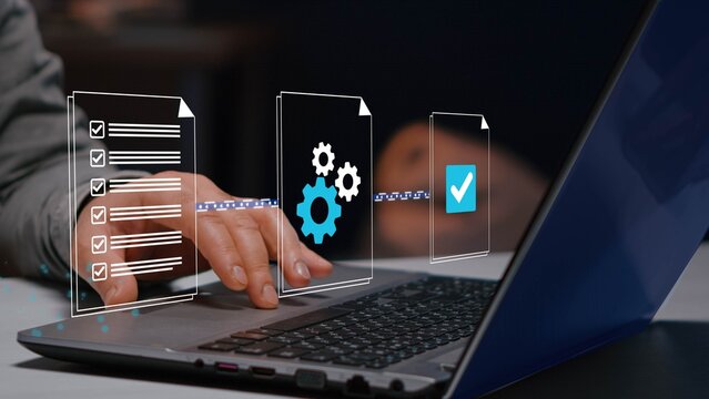 Approval Workflow system streamlining document processing, authorization routing, operational management
