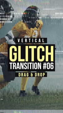 Vertical Glitch Transition 06