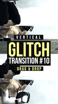 Vertical Glitch Transition 10
