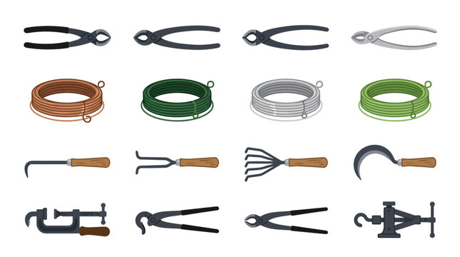 Gardening tools and equipment.