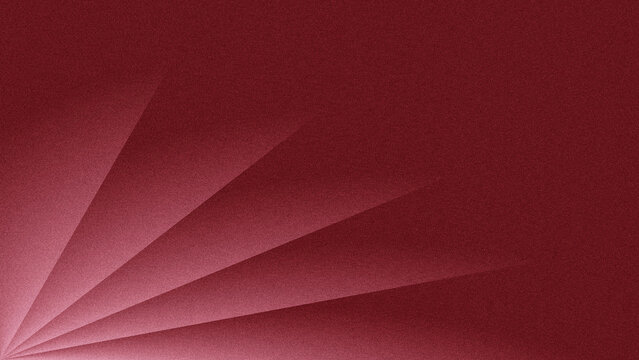 Deep burgundy textured abstract backdrop featuring soft pale pink radial triangular gradient streaks, subtle film grain noise texture, large blank copy space.